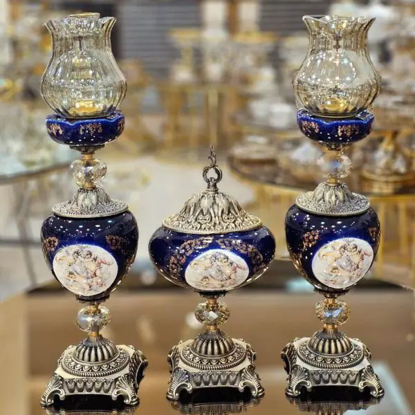 شمعدان و شکلات خوری فرشته
