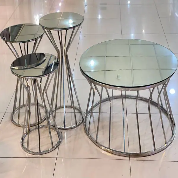 میز عسلی ۳ سایز چتری
