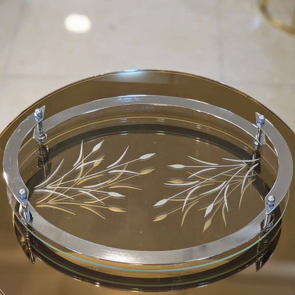 سینی مدل فروزان بیضی