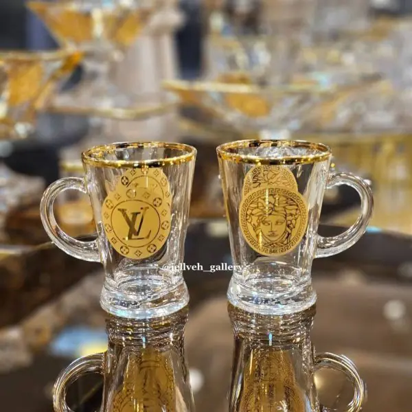 فنجان طلاکوب